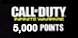 Call of Duty Infinite Warfare 5000 Points PS4