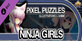 Pixel Puzzles Illustrations & Anime Jigsaw pack Ninja Girls